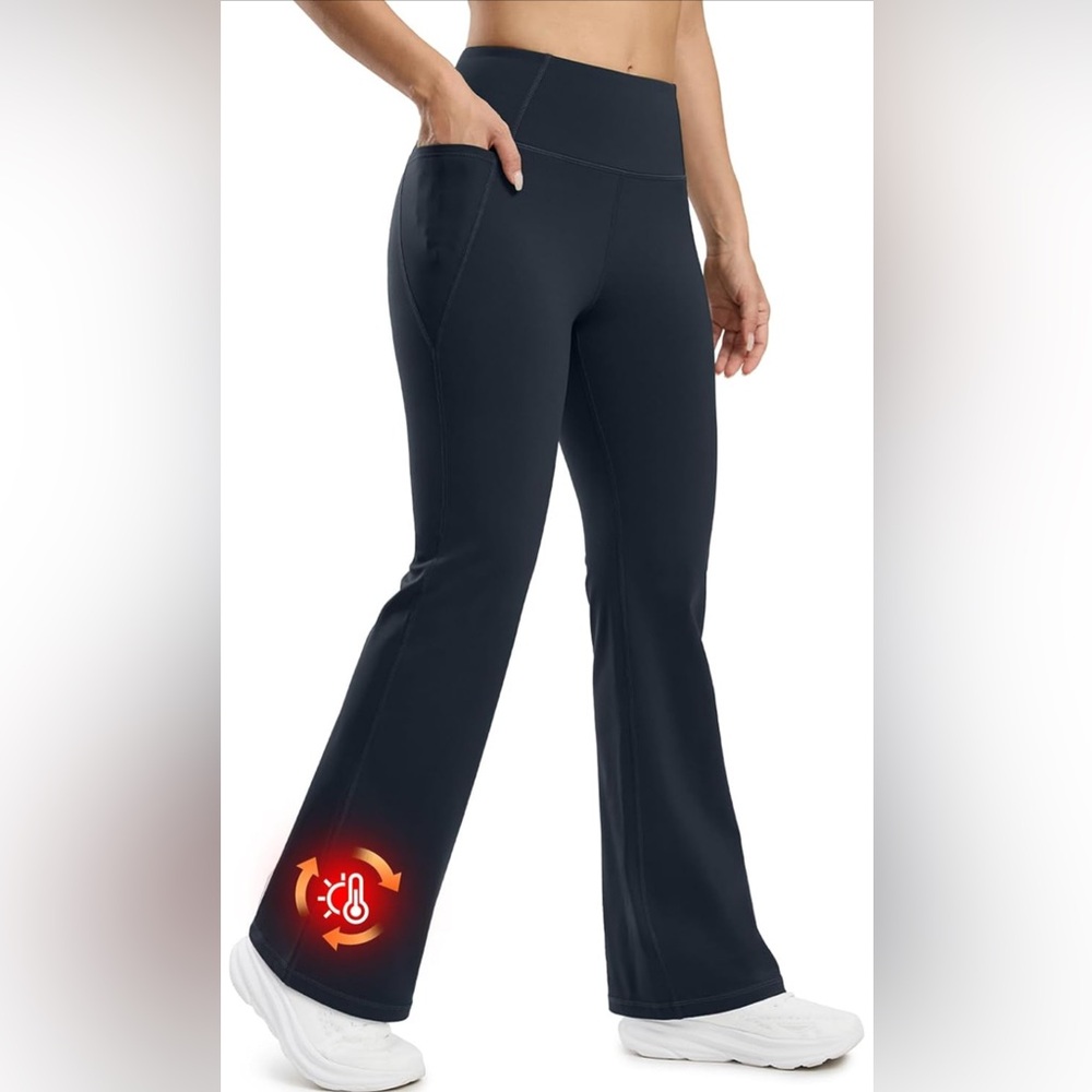 Elegant Dark Grey Flare Pants for Women